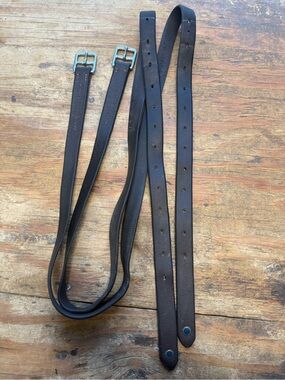 58” Stubben stirrup leathers